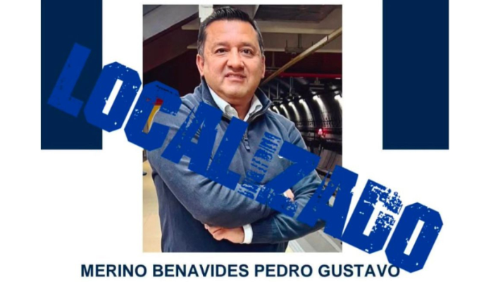 ¡Apareció el comunicador Pedro Merino!