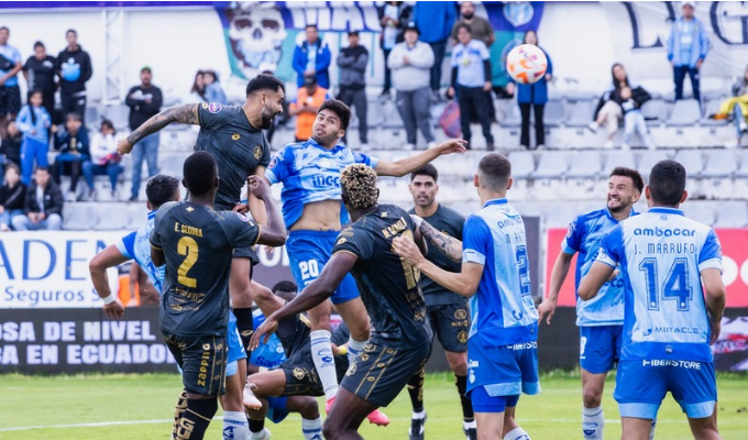 ¡Empate en Ambato! Macará y Aucas igualaron 1-1.