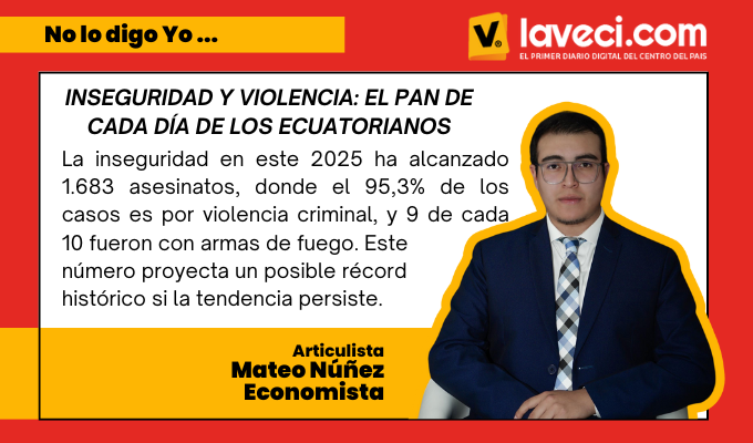 INSEGURIDAD Y VIOLENCIA: EL PAN DE CADA DÍA DE LOS ECUATORIANOS