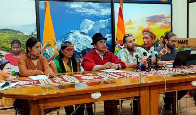 ¡Conaie define su apoyo en la segunda vuelta!