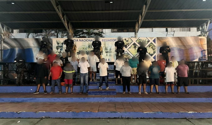 36 detenidos y 38 toneladas de cocaína incautadas