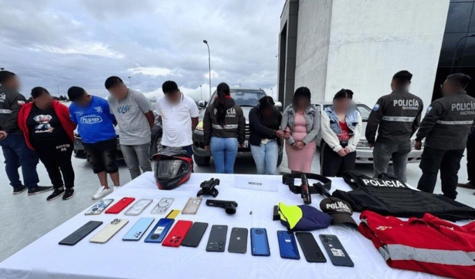 Golpe al crimen: caen miembros de ‘Los Lobos’ en Quito