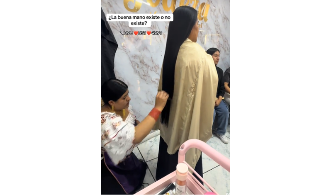 Furor en Quito por Giss, la peluquera viral en TikTok