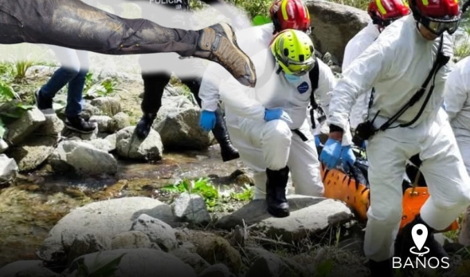 Policía investiga hallazgo en Río Verde, Baños