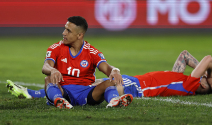 Chile pierde a Alexis Sánchez para enfrentar a Ecuador.