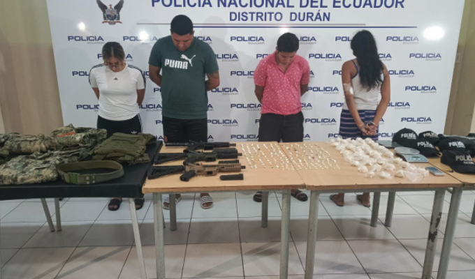 Detenidos en operativo Tormenta 25 con fusiles y camioneta robada