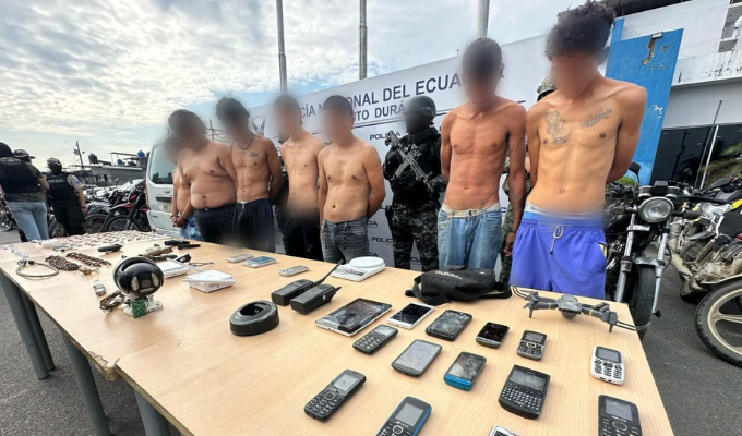 Operativo “Tormenta 24” deja 7 aprehendidos en Durán