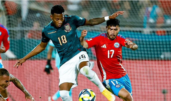 VAR anuló gol de Enner Valencia y Ecuador se queda con el empate.