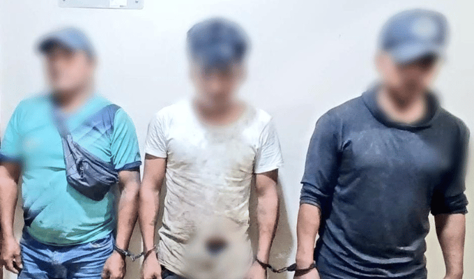 Detienen a tres personas por minería ilegal en Morona Santiago