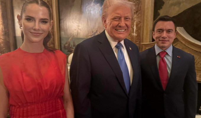 TRUMP Y NOBOA HABLARON DE VIOLENCIA Y MIGRACIÓN