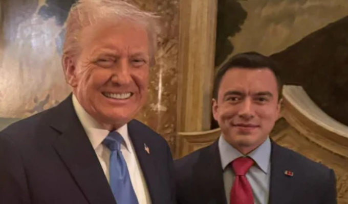 Correísmo y oficialismo se tiran con todo por Trump y una “farra”