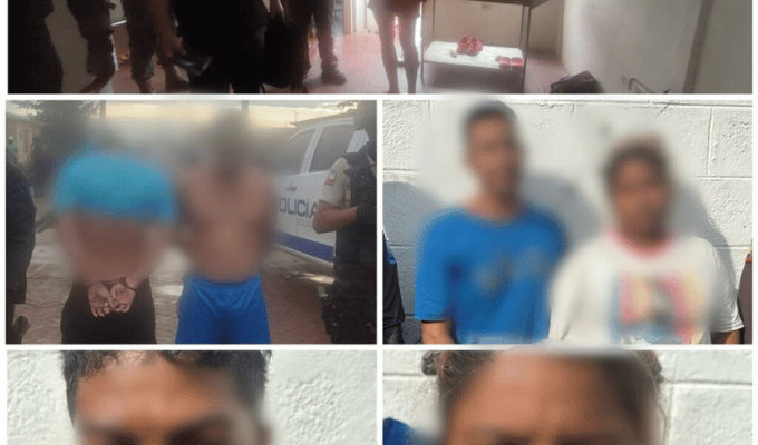 Siete detenidos y un arsenal incautado: la Policía actuó con firmeza