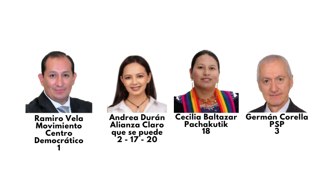 ¡Nuevas Caras! 4 Primerizos Le Apuestan a Curules en Tungurahua