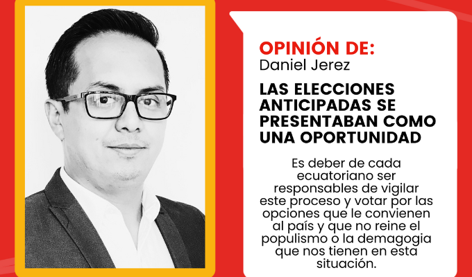 Las elecciones anticipadas se presentaban como una oportunidad