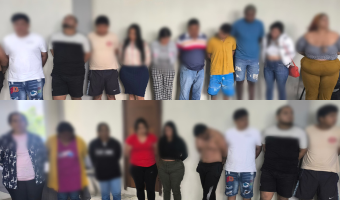 ¡Cayó banda de extorsionadores en El Oro!