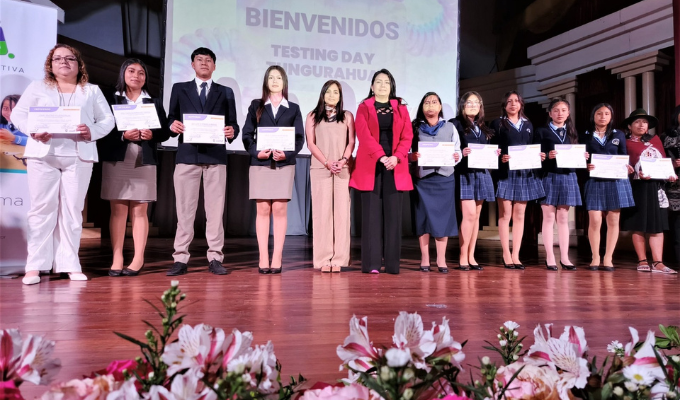 ¡Explosión de talento escolar en Tungurahua!