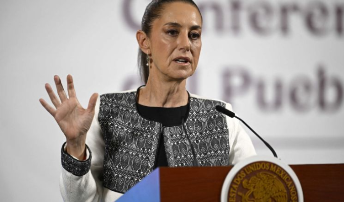 Presidenta de México se mantiene en silencio sobre Noboa