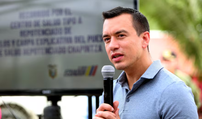 ¡Alerta total! Quieren atentar contra el presidente Noboa