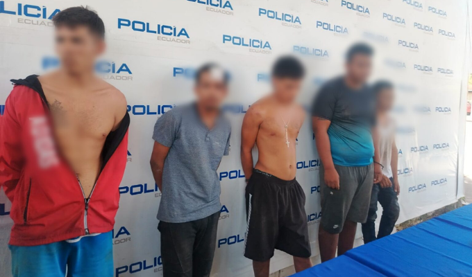 ¡Cero Impunidad! Policía captura a cinco del GDO ‘Sao Box’ en El Oro
