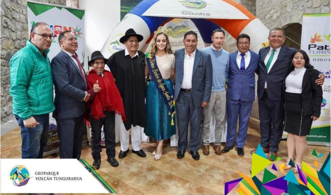 Geoparque Volcán Tungurahua recibe reconocimiento mundial