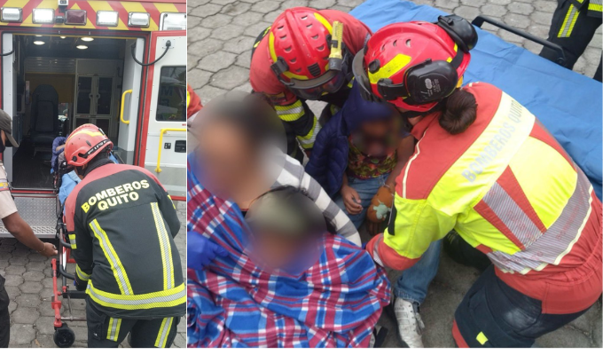 ¡Tarde de terror en Quito! Cuatro personas arrolladas en Carapungo