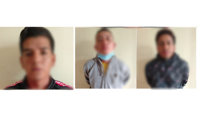 Tres miembros de Los Choneros fueron capturados con droga en Cotopaxi