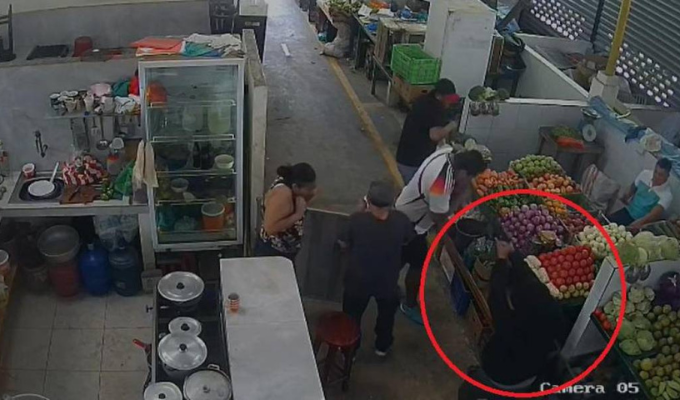 Sicarios sembraron el terror entre los compradores en plena mañana