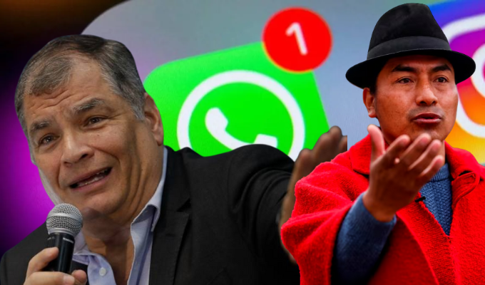 ¡Se reveló! Correa no quería alianzas con Leonidas Iza