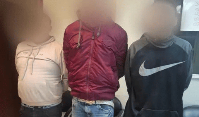 ¡Persecución en Riobamba terminó con 3 detenidos armados!