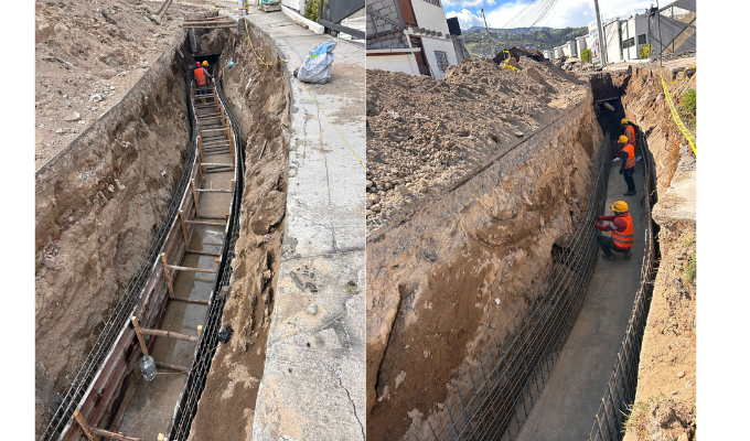 ¡Obra clave en Ficoa! Reconstruyen acequia para mejorar riego