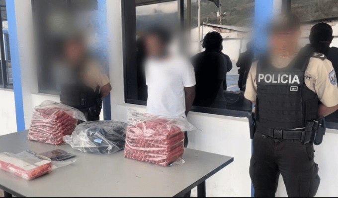 Cae sujeto en Imbabura con potente carga ilegal