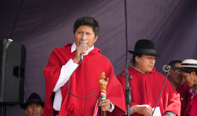¡Nuevo liderazgo indígena recibe el Bastón de Mando en Chimborazo!