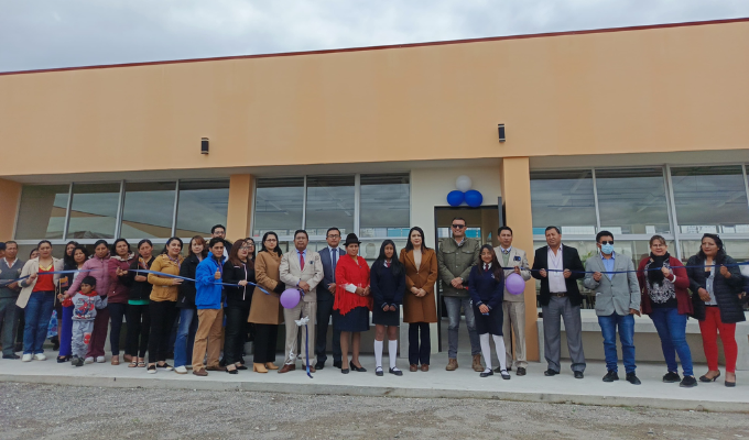 Cotopaxi recibe infraestructura educativa