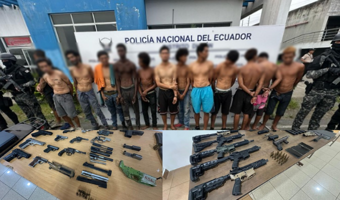 302 detenidos y 13 menores aislados en operativos de la Policía