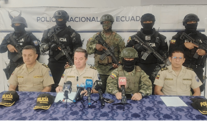 Megaoperativo en Portoviejo deja 14 detenidos