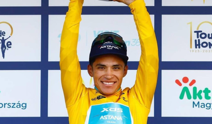 ¡Harold Martín López hace historia y gana el Tour de Hungría 2025!