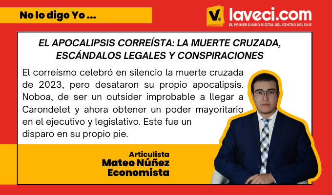 EL APOCALIPSIS CORREÍSTA: MUERTE CRUZADA, ESCÁNDALOS LEGALES Y ...