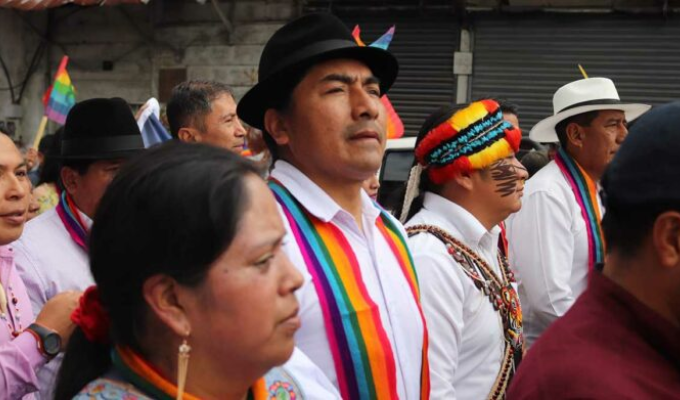 Conaie convoca a consejo extraordinario tras muerte cruzada de Lasso