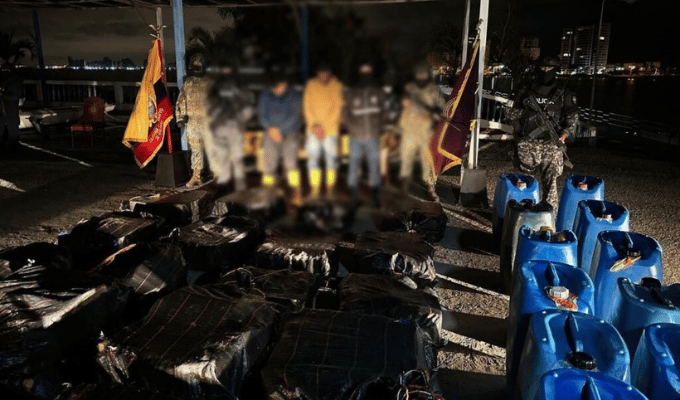 ¡Golpe al narcotráfico en altamar!