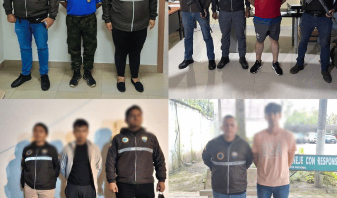 La DINAF rescató a 171 menores y detuvo a 39 agresores en una semana