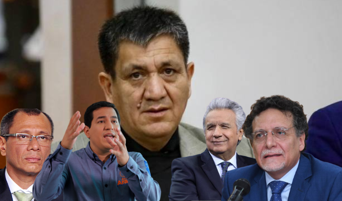 Nuevo fiscal enfrenta juicios de Glas, Arauz y Lenín
