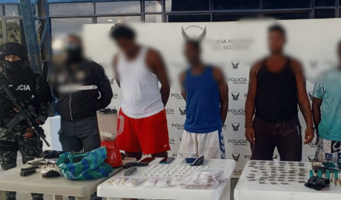 ¡Armas, droga y sospechosos! Cuatro capturados tras operativo
