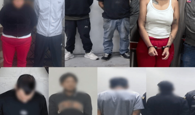 ¡Caen 9 por venta de droga en Quito!