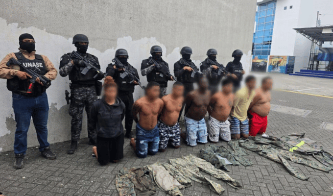 ¡Golpe a los Tiguerones! Ocho capturados por secuestro en Guayaquil