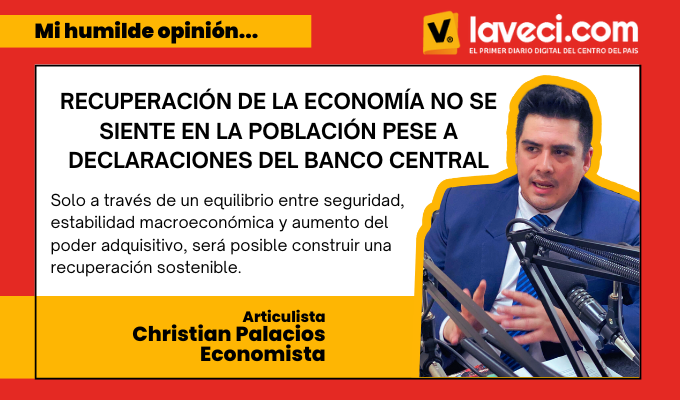 Recuperación de la economía no se siente en la población