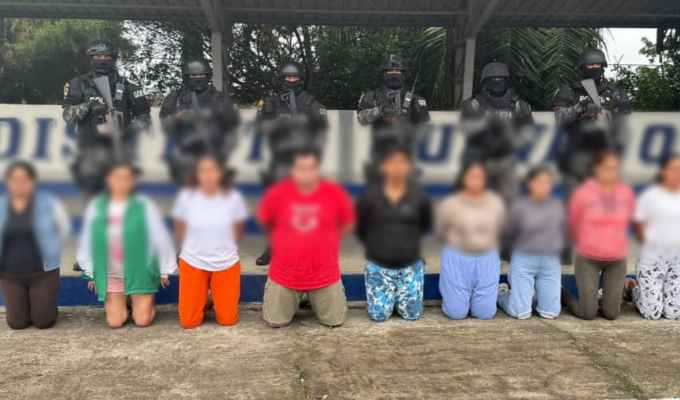 Operaban en Quevedo, Buena Fe, Guayaquil y Santo Domingo