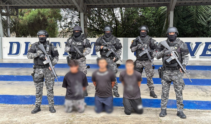 Presuntos extorsionadores fueron atrapados por la Policía