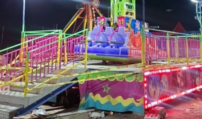 🎢 Terror en la feria: se rompe juego mecánico y mueren dos personas