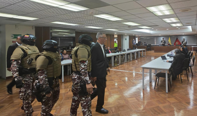 Jorge Glas y Carlos Bernal sentenciados por caso Reconstrucción