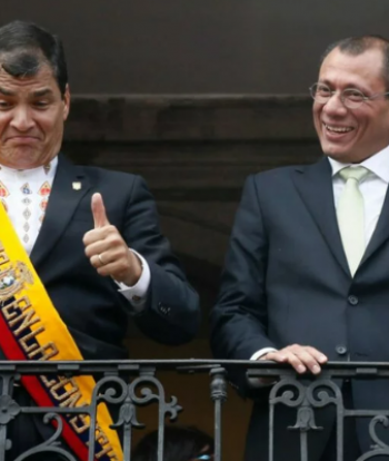 Rafael Correa: "Es una persecución política" a Jorge Glas